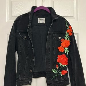 Revive Denim rose denim jacket